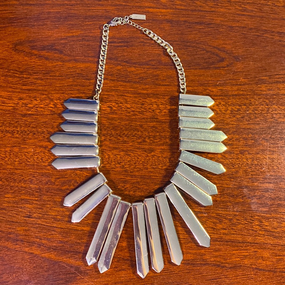 Gold Baublebar statement necklace